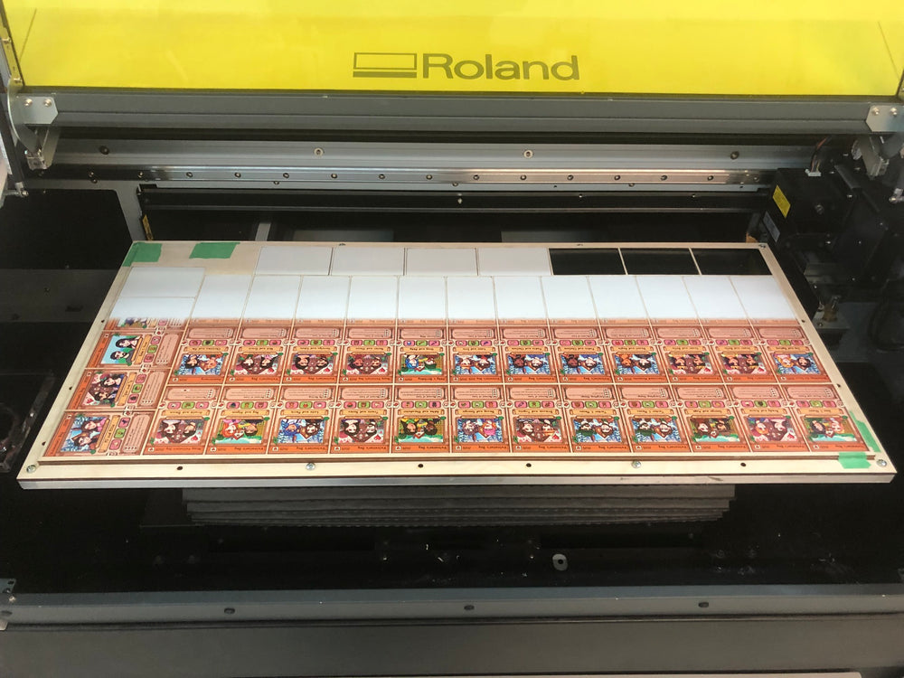 UV printer at Devious Designs workshop