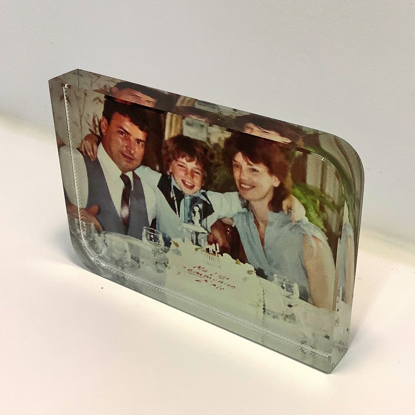 Crystal Square Personalized Picture Frame