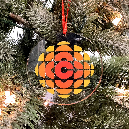 K9 Crystal Ornament - CBC 1974-1986 logo