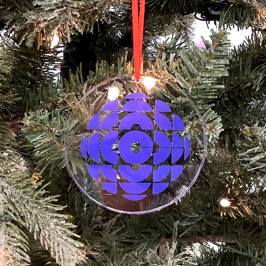 K9 Crystal Ornament - CBC 1986-1992 logo