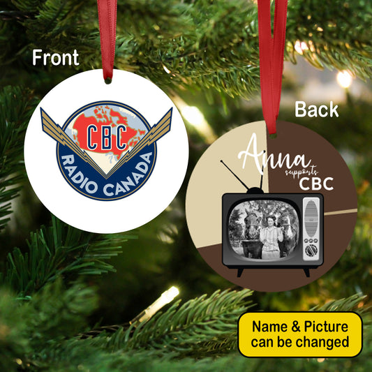 Personalized Aluminum Ornament Double Sided - CBC (1940-1958)