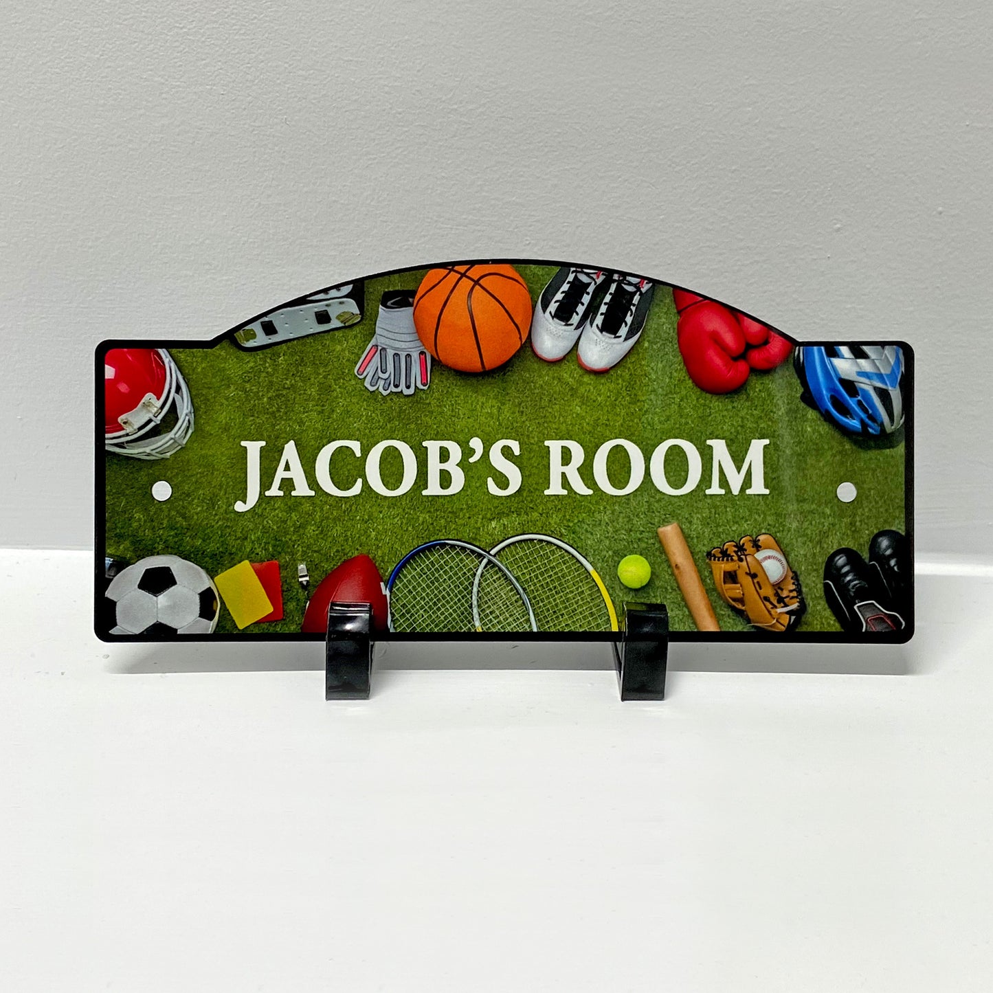 Sports Door Sign | Children Bedroom Door Sign | Personalized Name Sign | Athlete Sign | Bedroom Plaque | Sport Sign
