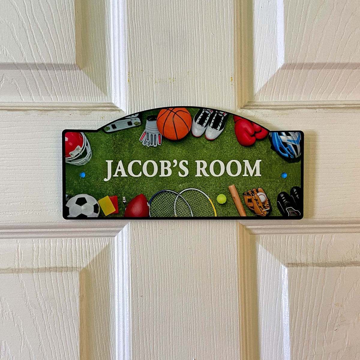 Sports Door Sign | Children Bedroom Door Sign | Personalized Name Sign ...