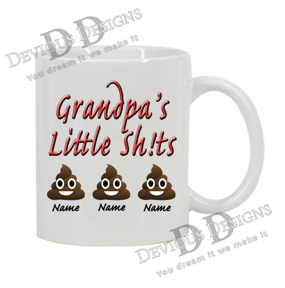 Mug - Grandpa's Little Sh!ts