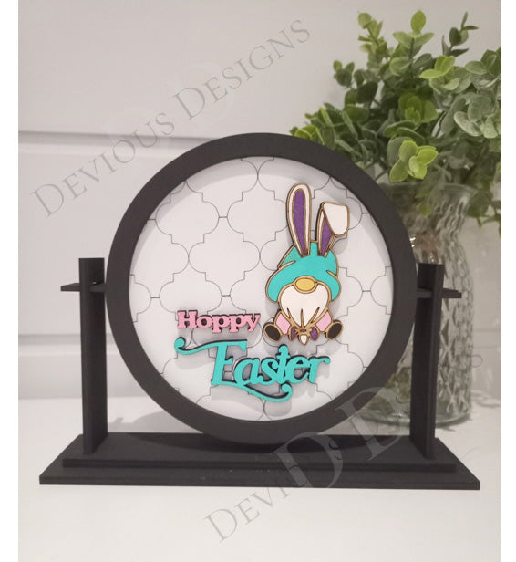 Tabletop Sign - Happy Easter (Bunny)