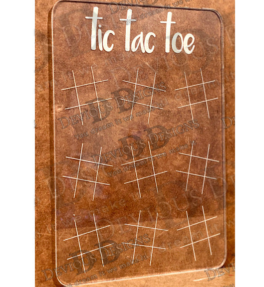 Tic Tac Toe - Dry Erase Board
